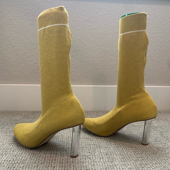 Gold Sock Boots - Picture 4 of 9